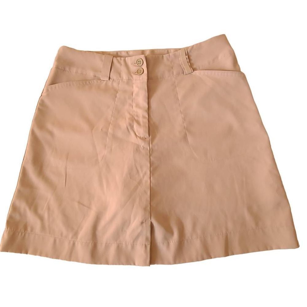 Nike Golf Womens Dry Fit Beige Athletic Skort